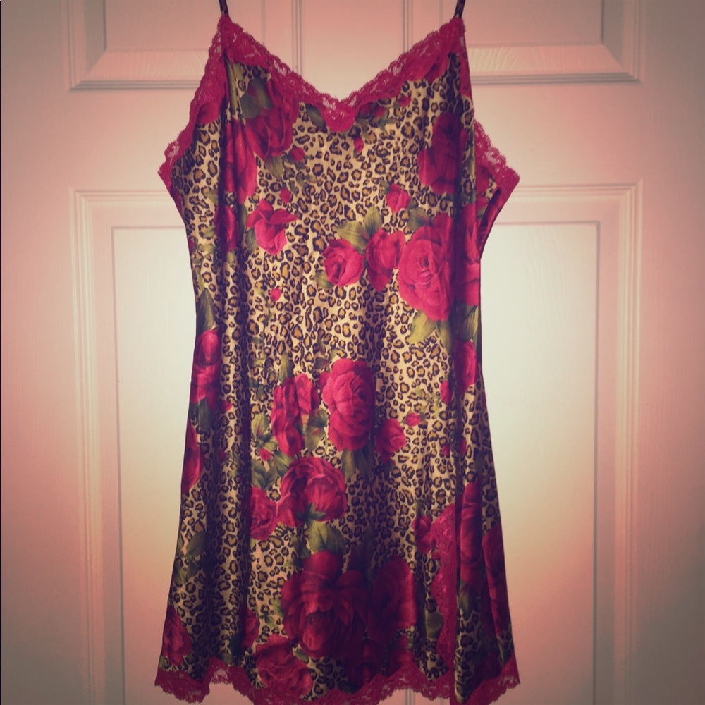 Victoria’s Secret floral chemise